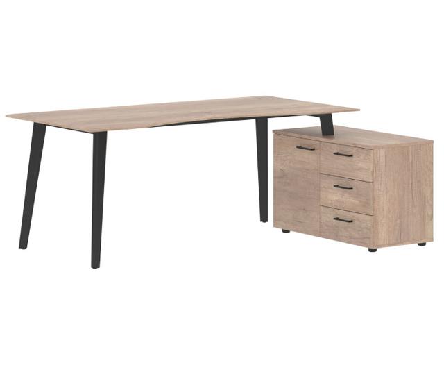 Стол руководителя с тумбой Jay JCT 1813(R)