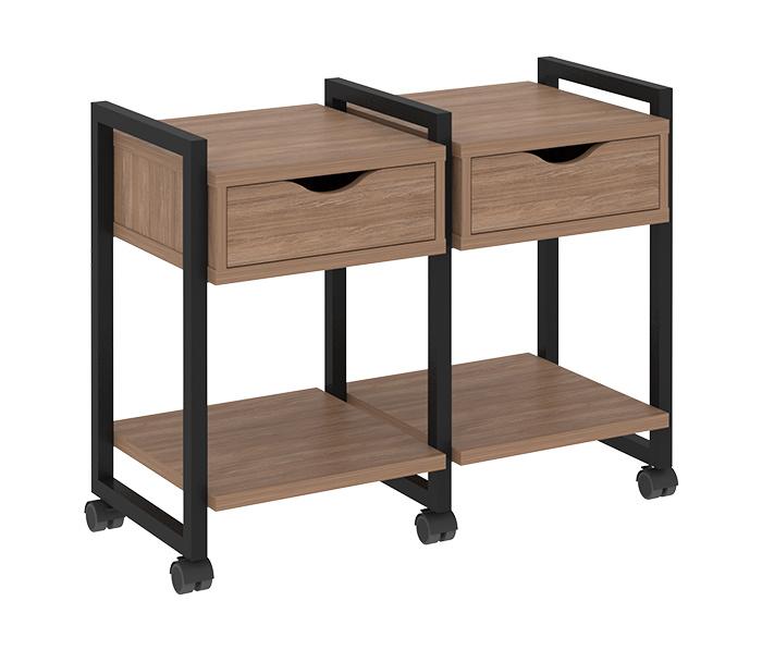 Тумба подкатная RIVA VR.L-TN-1.K Black