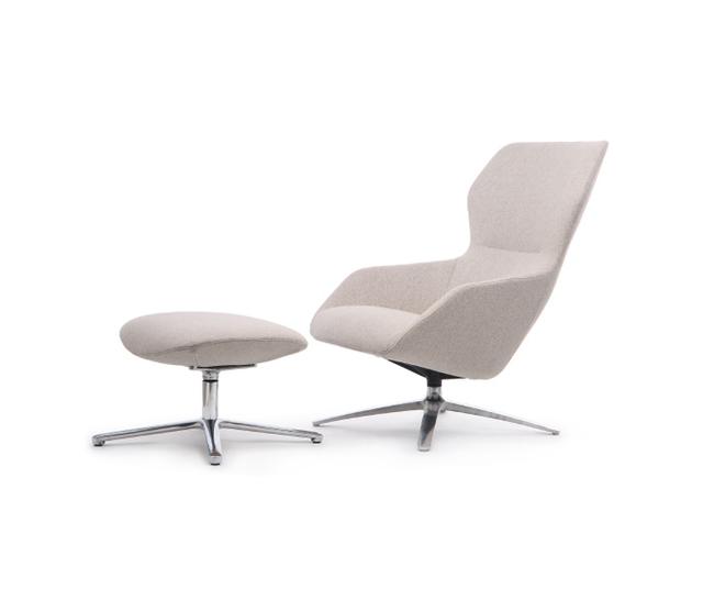 Riva Chair Design Selin (кресло + оттоманка) кашемир