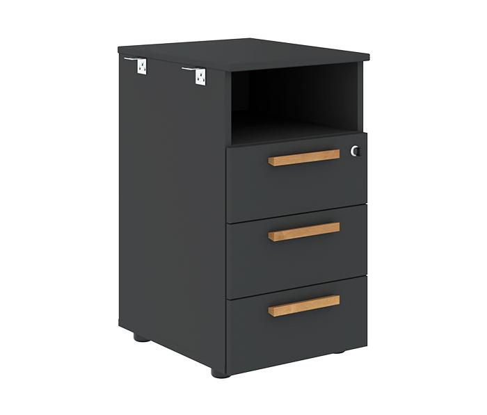 Тумба приставная Forta FLC 3D.1 Anthracite