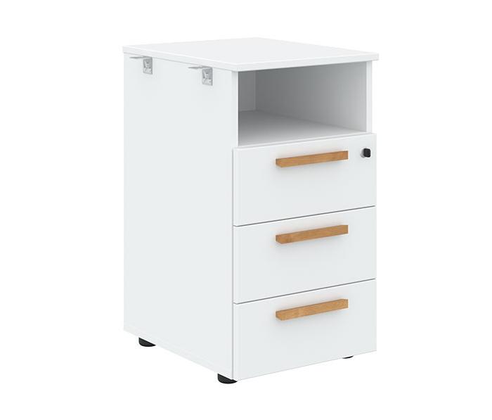Тумба приставная Forta FLC 3D.1 White
