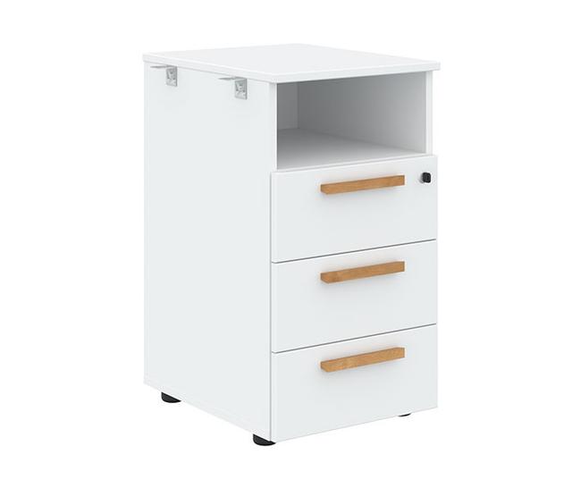 Тумба приставная Forta FLC 3D.1 White