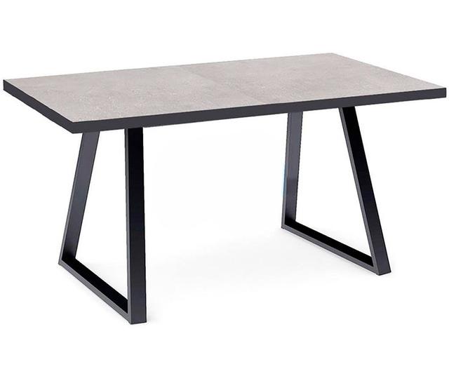 Стол обеденный DikLine ZB120 Black (хромикс)