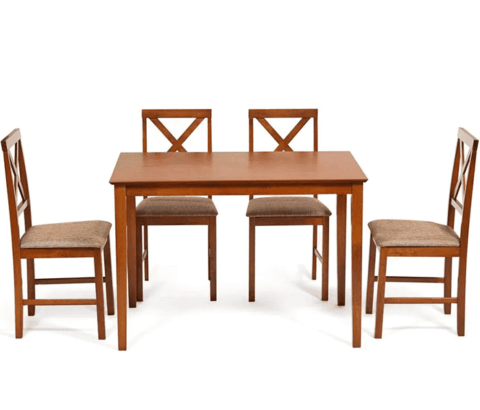 Обеденный комплект Tetchair Hudson Dining Set (стол + 4 стула)