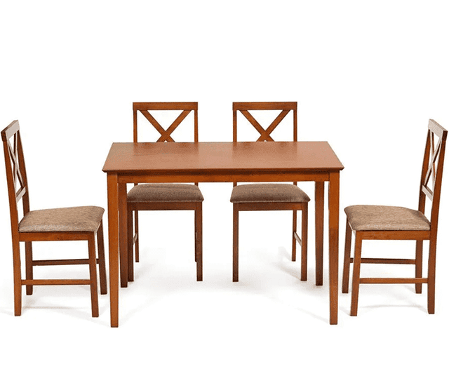 Обеденный комплект Tetchair Hudson Dining Set (стол + 4 стула)