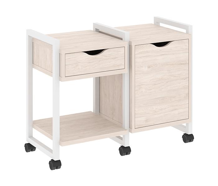 Тумба подкатная RIVA VR.L-TN-3.K White