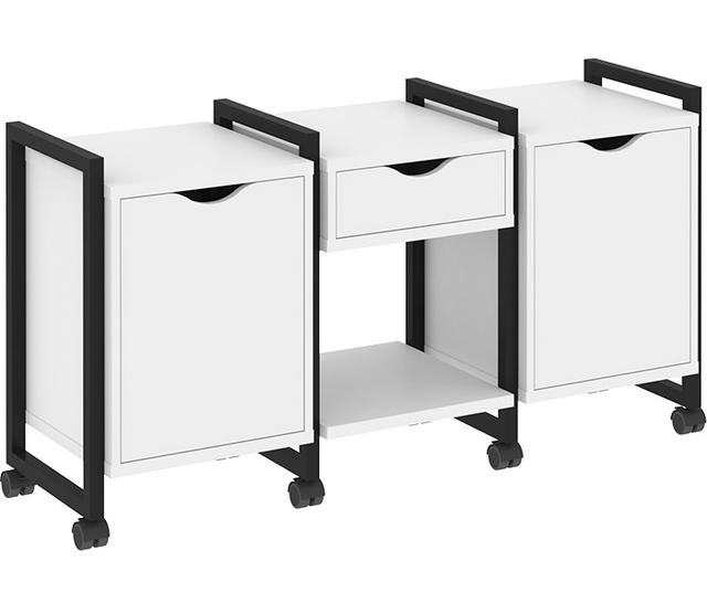 Тумба подкатная RIVA VR.L-TN-7.K Black