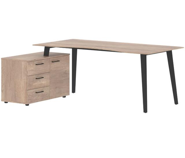 Стол руководителя с тумбой Jay JCT 1813(L)